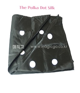 [kc인증] 폴카 닷 실크 18인치      Polka Dot Silk 18 inch