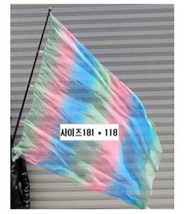 자이언트 깃발 무지개(181cm * 118cm)    Giant flag rainbow 181cm * 118cm